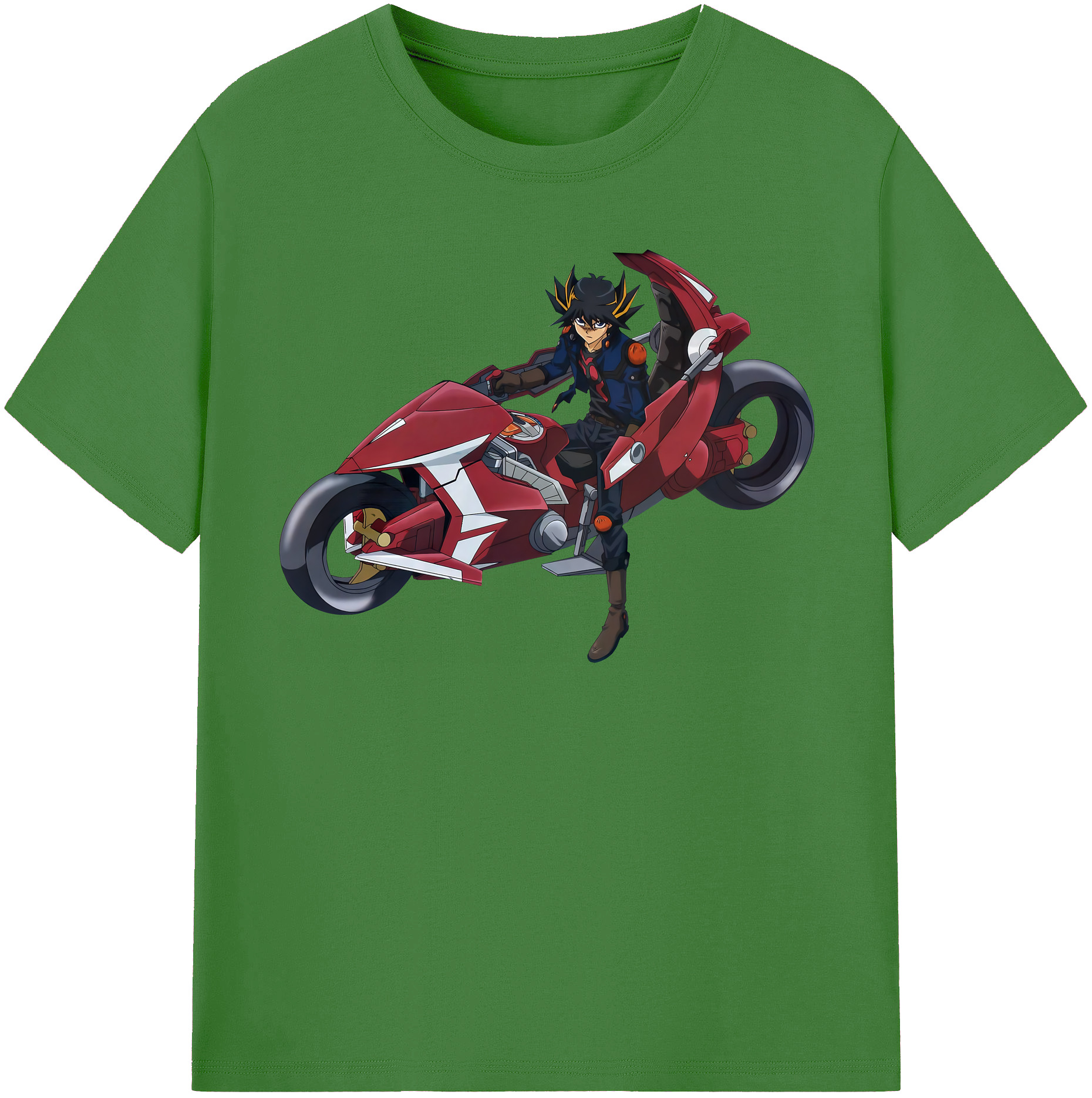 （画像用） 遊☆戯☆王 Yu-Gi-Oh! レディースカジュアルプリントTシャツ（綿100％）